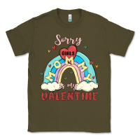 Army Green sorry girls mommy is valentine Classic Tee - MaliasSmallBusiness