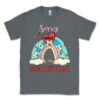 Charcoal Heather sorry girls mommy is valentine Classic Tee - MaliasSmallBusiness