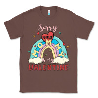 Chestnut sorry girls mommy is valentine Classic Tee - MaliasSmallBusiness