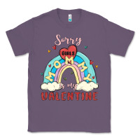 Lavender sorry girls mommy is valentine Classic Tee - MaliasSmallBusiness