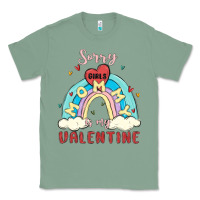 Sage sorry girls mommy is valentine Classic Tee - MaliasSmallBusiness