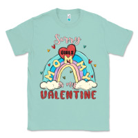 Seafoam sorry girls mommy is valentine Classic Tee - MaliasSmallBusiness