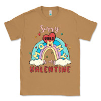 Toasted Coconut sorry girls mommy is valentine Classic Tee - MaliasSmallBusiness