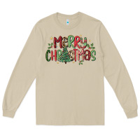 Mushroom merry christmas Long Sleeve Tee - MaliasSmallBusiness