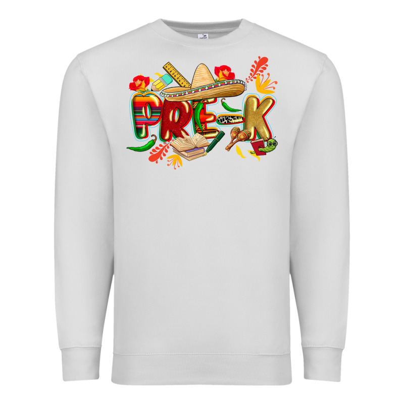 Cinco De Mayo Pre K Premium Sweatshirt by CowGirlArtShop | Teevron