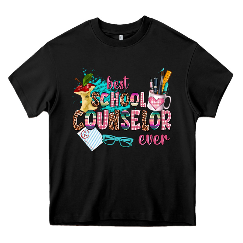 Best School Counselor Ever Heavy Core Tee by AdoDesignShop | Teevron