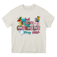 Cream best school counselor ever Heavy Core Tee - AdoDesignShop