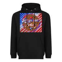 Black American babe Heavyweight Hoodie - TumblerDesignByShophia