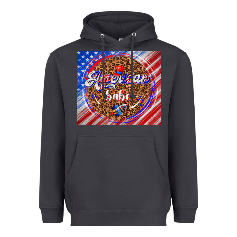 American Babe Heavyweight Hoodie by TumblerDesignByShophia | Teevron