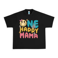 Black one happy mama Urban Heavy Tee - MaliasSmallBusiness