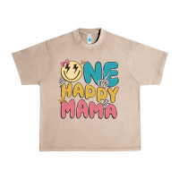 French Oak one happy mama Urban Heavy Tee - MaliasSmallBusiness
