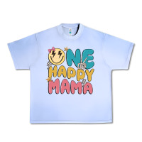 Grape Ice one happy mama Urban Heavy Tee - MaliasSmallBusiness