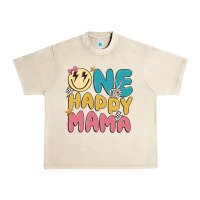 Sandshell one happy mama Urban Heavy Tee - MaliasSmallBusiness
