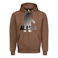 Chestnut Alaska Bear Zipper Hoodie - Bettercallsaul