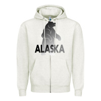 Alaska Bear Zipper Hoodie | Teevron