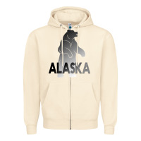 Sandshell Alaska Bear Zipper Hoodie - Bettercallsaul