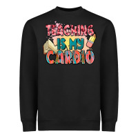 Black teaching is my cardio Heavyweight Sweatshirt - NancyCooperArtShop