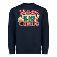 Navy teaching is my cardio Heavyweight Sweatshirt - NancyCooperArtShop