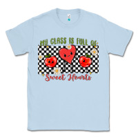 Dusty Blue my class full of sweet hearts Classic Tee - MaliasSmallBusiness