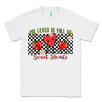 White my class full of sweet hearts Classic Tee - MaliasSmallBusiness
