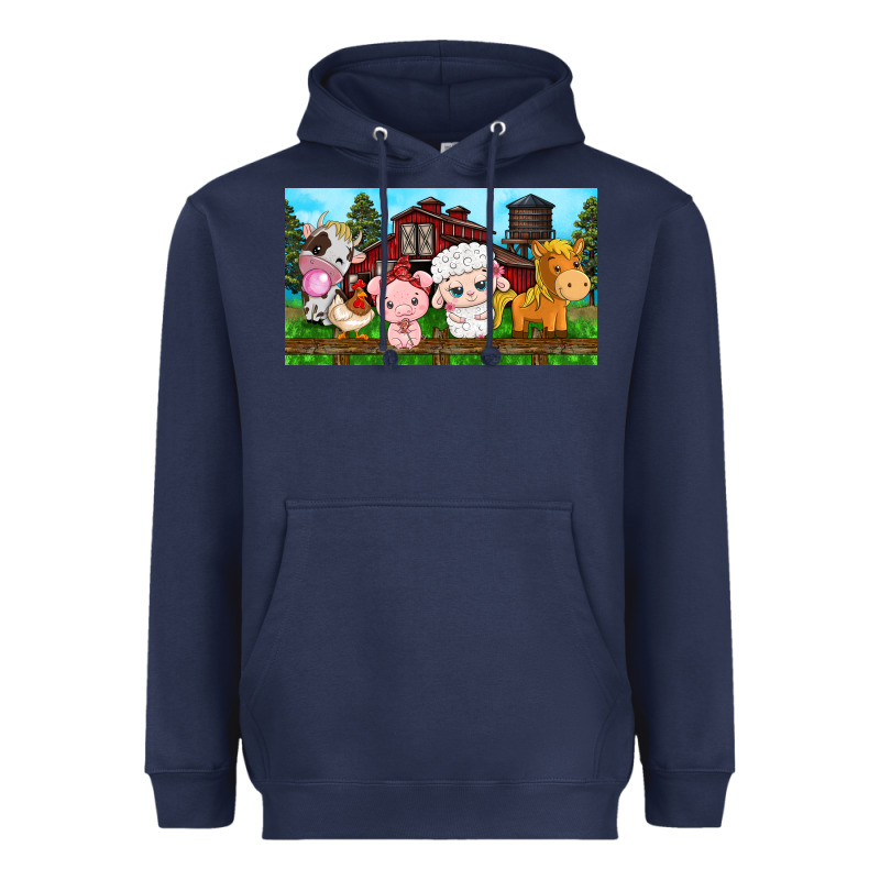 Cute Farm Animals Heavyweight Hoodie by TumblerDesignByShophia | Teevron