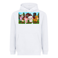 White cute farm animals Heavyweight Hoodie - TumblerDesignByShophia
