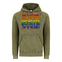 Vintage Olive be careful when you follow the masses sometimes th Vintage Hoodie - MaliasSmallBusiness