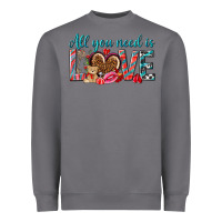 Storm all you need is love Heavyweight Sweatshirt - NancyCooperArtShop