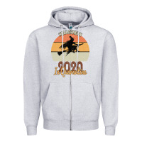 Heather Grey Hallowmeen 2020 In Q UARANTİNE Zipper Hoodie - Bettercallsaul