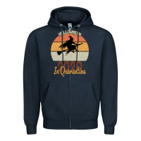 Navy Hallowmeen 2020 In Q UARANTİNE Zipper Hoodie - Bettercallsaul