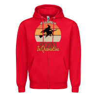 Red Hallowmeen 2020 In Q UARANTİNE Zipper Hoodie - Bettercallsaul