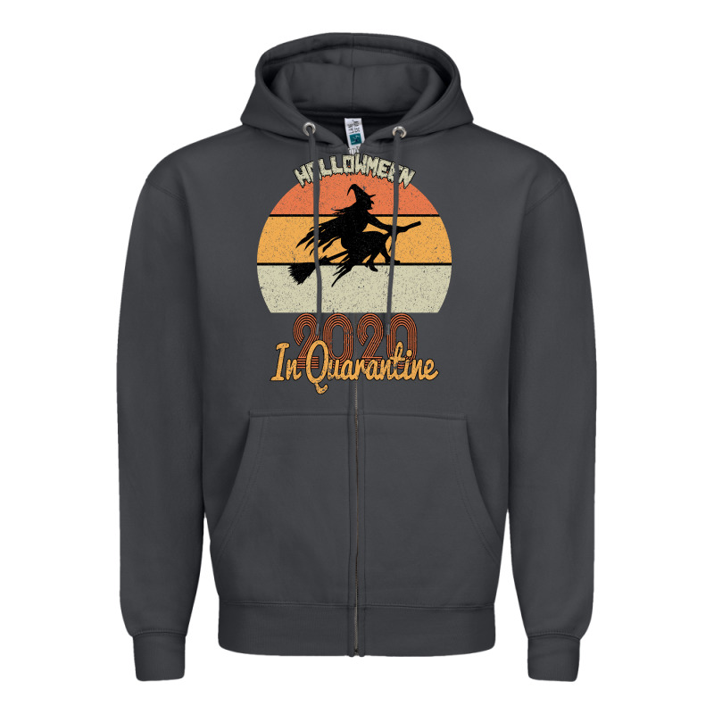 Hallowmeen 2020 In Q Uarantİne Zipper Hoodie by Bettercallsaul | Teevron