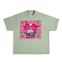 Oil Green v.d gnome and lotus tumbler Urban Heavy Tee - AdoDesignShop