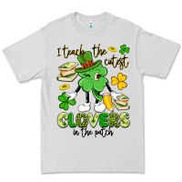 Dove Grey i teach the cutest clovers in the patch Premium Tee - Artiststas