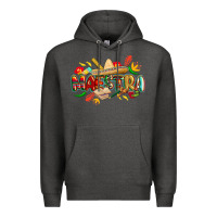 Charcoal Heather cinco de mayo maestra Premium Hoodie - CowGirlArtShop