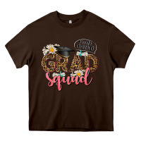 Chocolate Brown grad squad Heavy Core Tee - AdoDesignShop