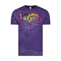 Cloud Purple i am enough lgbt Vintage Tee - MaliasSmallBusiness