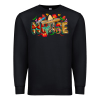 Black cinco de mayo nurse Premium Sweatshirt - CowGirlArtShop