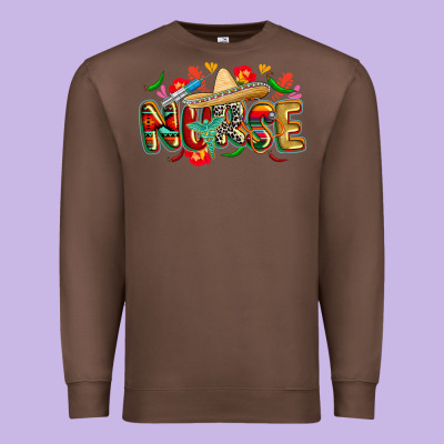 Cinco De Mayo Nurse Premium Sweatshirt Designed By Cowgirlartshop