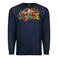 Navy cinco de mayo nurse Premium Sweatshirt - CowGirlArtShop