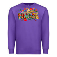 Purple cinco de mayo nurse Premium Sweatshirt - CowGirlArtShop