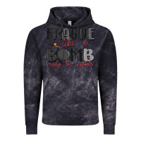 Cloud Black fragile like a bomb ready to explode Vintage Hoodie - MaliasSmallBusiness