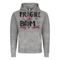 Cloud Rock fragile like a bomb ready to explode Vintage Hoodie - MaliasSmallBusiness
