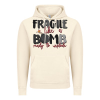 Vintage Artic fragile like a bomb ready to explode Vintage Hoodie - MaliasSmallBusiness