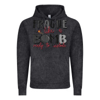 Vintage Black fragile like a bomb ready to explode Vintage Hoodie - MaliasSmallBusiness