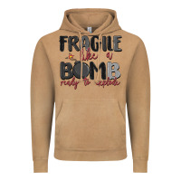 Vintage Camel fragile like a bomb ready to explode Vintage Hoodie - MaliasSmallBusiness