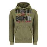 Vintage Olive fragile like a bomb ready to explode Vintage Hoodie - MaliasSmallBusiness