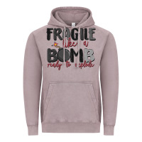 Vintage Zinc fragile like a bomb ready to explode Vintage Hoodie - MaliasSmallBusiness