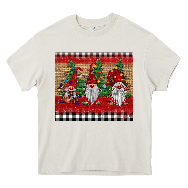 Christmas Gnomes Heavy Core Tee by BarkalooDesign | Teevron