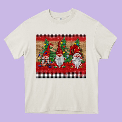 Christmas Gnomes Heavy Core Tee Designed By Barkaloodesign